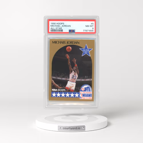 1990 Hoops #5 Michael Jordan - All-Star (PSA 8 NM-MT)