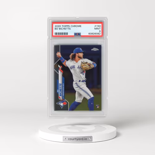 2020 Topps Chrome #150 Bo Bichette (PSA 9 MINT)