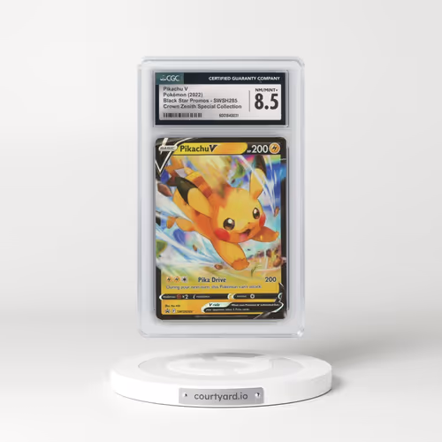 2017 Black Star Promos - Sword & Shield #SWSH285 Pikachu V - Holo Crown Zenith Special Collection (C