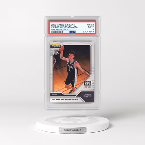 2023 Panini Instant Rps First Look #RPS1 Victor Wembanyama (PSA 9 MINT)