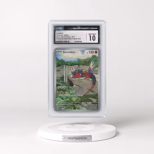 2023 Pokémon Svp EN-SV Black Star Promo #014 Koraidon - Scarlet & Violet Elite Trainer Box-Koraidon (CGC 10 GEM MINT)