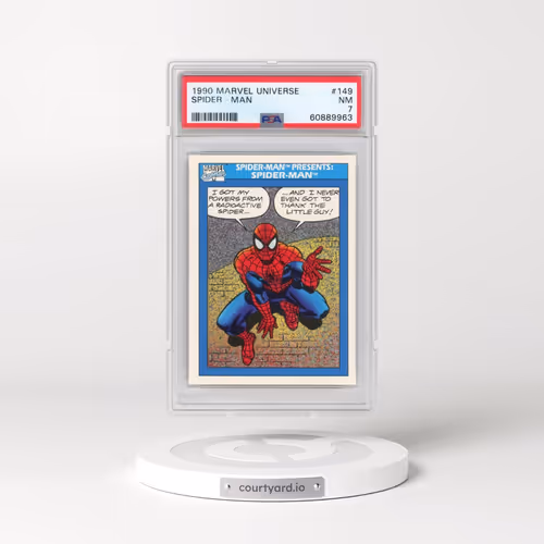 1990 Marvel Universe #149 Spider-Man (PSA 7 NM)