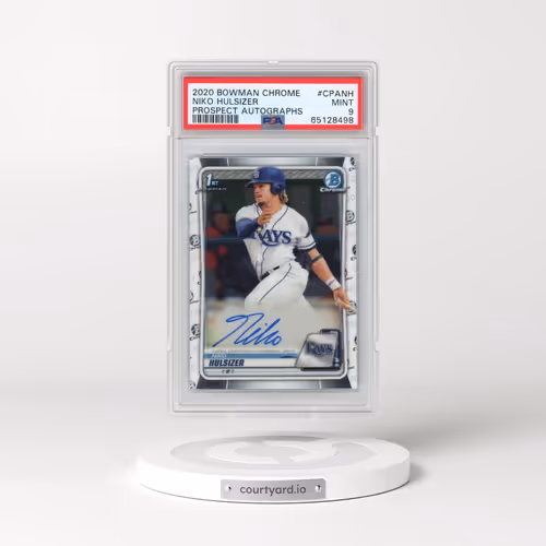 2020 Bowman Chrome Prospect Autographs #CPANH Niko Hulsizer (PSA 9 MINT)