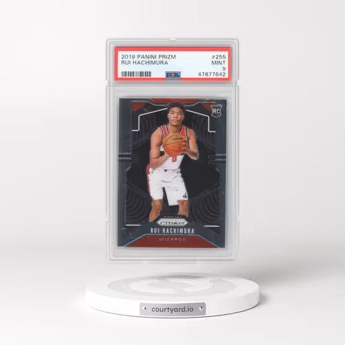 2019 Panini Prizm #255 Rui Hachimura (PSA 9 MINT)