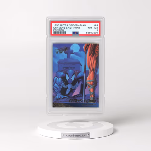1995 Ultra Spider-Man Premier #89 Kraven's Last Hunt (PSA 8 NM-MT)