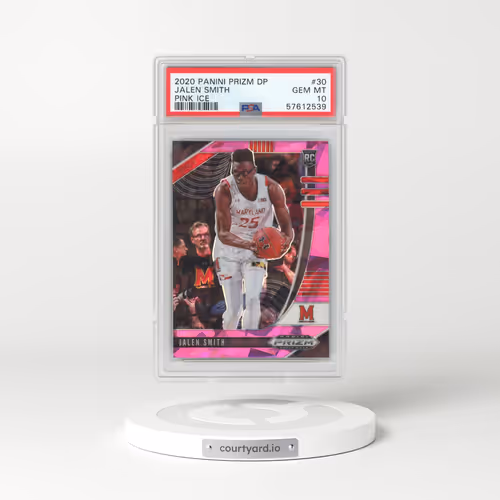 2020 Panini Prizm Draft Picks #30 Jalen Smith - Pink Ice (PSA 10 GEM MINT)