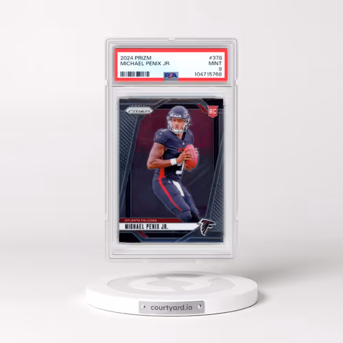 2024 Panini Prizm #378 Michael Penix Jr. (PSA 9 MINT)
