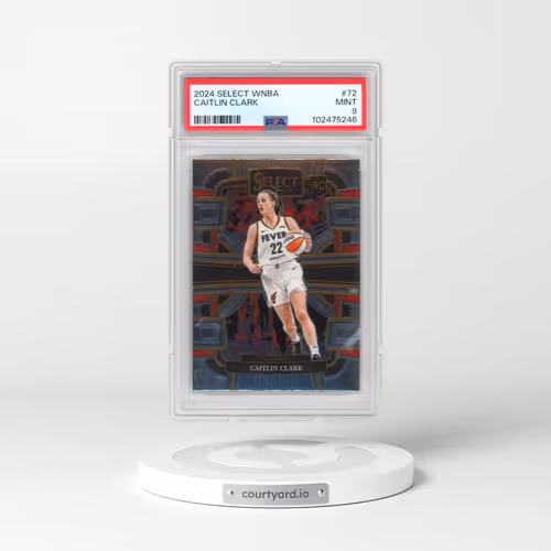 2024 Panini Select WNBA #72 Caitlin Clark (PSA 9 MINT)