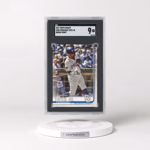2019 Topps Update #US56 Fernando Tatis Jr. - Rookie Debut (SGC 9 MINT)