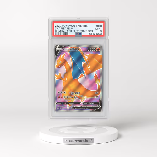 2020 Champion's Path #50 Charizard V - Full Art Holo (PSA 9 MINT)
