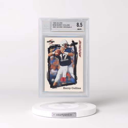 1995 Score #256 Kerry Collins RC (BGS 8.5 NM-MT+)