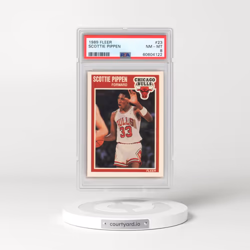 1989 Fleer #23 Scottie Pippen (PSA 8 NM-MT)