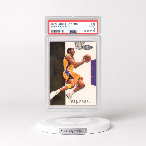2003 Hoops Hot Prospects #32 Kobe Bryant (PSA 9 MINT)