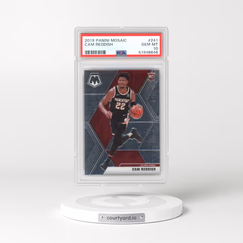 2019 Panini Mosaic #241 Cam Reddish (PSA 10 GEM MINT)