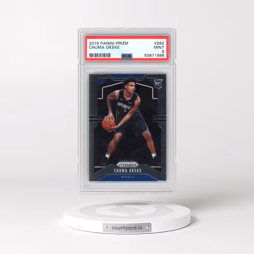 2019 Panini Prizm #262 Chuma Okeke (PSA 9 MINT)