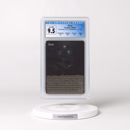 2022 Kryptik Genesis Lore - Kicks - #71/100 Einar (CGC 10 GEM MINT)