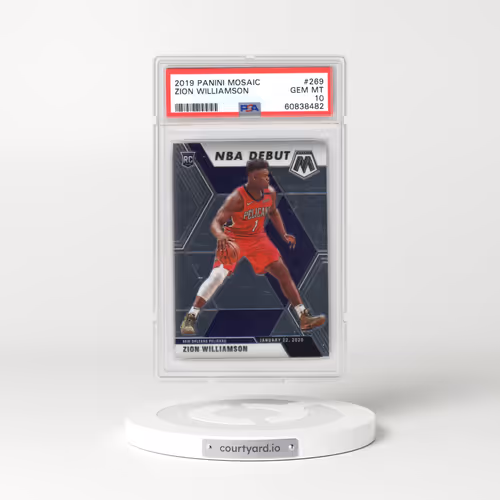 2019 Panini Mosaic #269 Zion Williamson (PSA 10 GEM MINT)