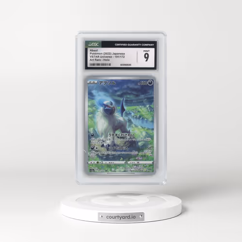 2022 VSTAR Universe #191/172 Absol - Art Rare (CGC 9 MINT)