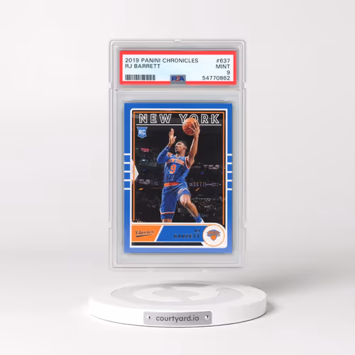 2019 Panini Chronicles #637 RJ Barrett (PSA 9 MINT)