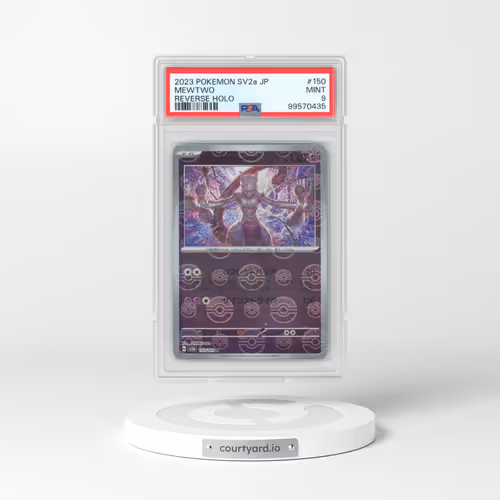 2023 Pokémon Sv2a-Pokemon 151 #150 Mewtwo - Reverse Holo (PSA 9 MINT)