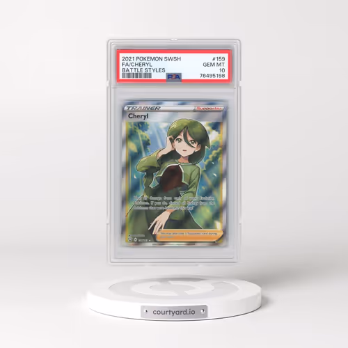 2021 Pokémon Sword & Shield Battle Styles #159 Cheryl - Full Art (PSA 10 GEM MINT)