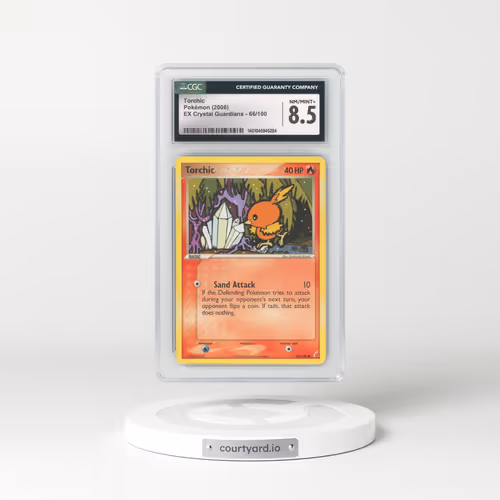 2006 EX Crystal Guardians #66/100 Torchic (CGC 8.5 NM-MT+)