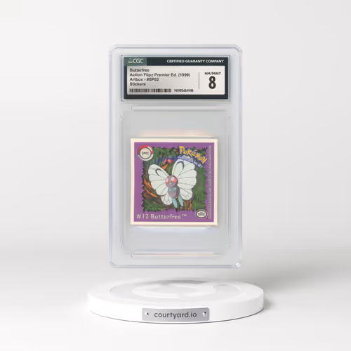 1999 Action Flipz #SP02 Butterfree (CGC 8 NM-MT)