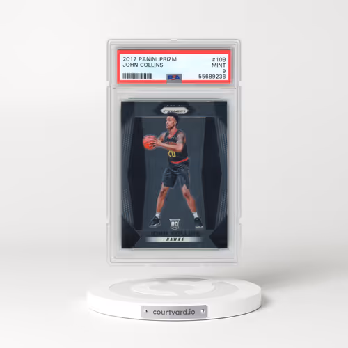 2017 Panini Prizm #109 John Collins (PSA 9 MINT)