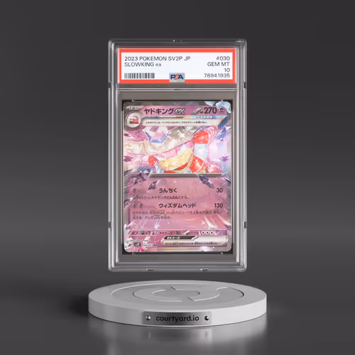 2023 Pokémon Sv2p-Snow Hazard #030 Slowking EX - Holo (PSA 10 GEM MINT)