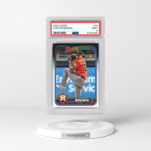 2024 Topps #30 Hunter Brown (PSA 9 MINT)