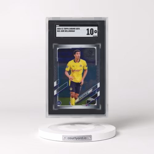 2020 Topps Chrome Uefa #68 Jude Bellingham (SGC 10 GEM MINT)