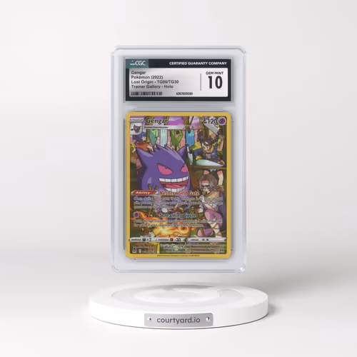 2022 Lost Origin #TG06/TG30 Gengar - Trainer Gallery Holo (CGC 10 GEM MINT)