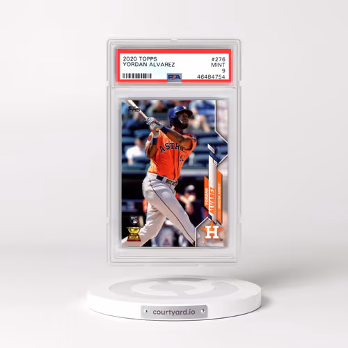 2020 Topps #276 Yordan Alvarez (PSA 9 MINT)