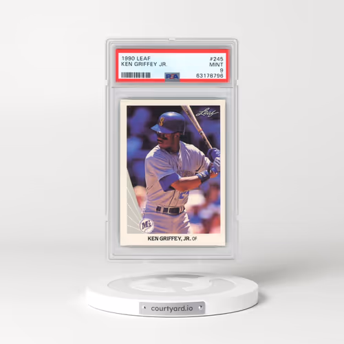 1990 Leaf #245 Ken Griffey Jr (PSA 9 MINT)