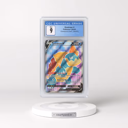 2020 Champion's Path #069/073 Drednaw V - Ultra Rare Holo (CGC 9 MINT)