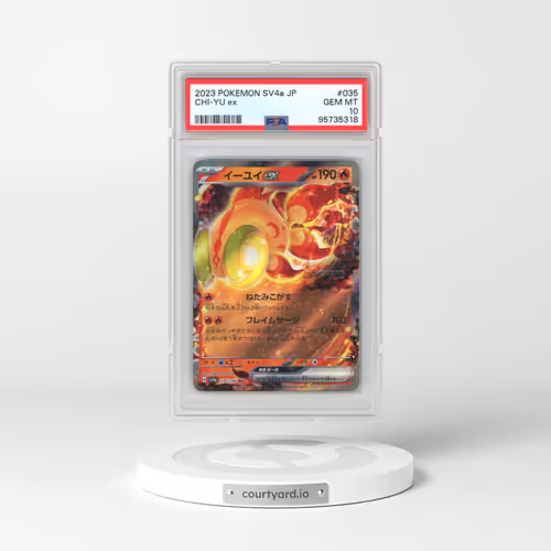 2023 Pokémon Sv4a-Shiny Treasure EX #035 Chi-YU EX - Holo (PSA 10 GEM MINT)