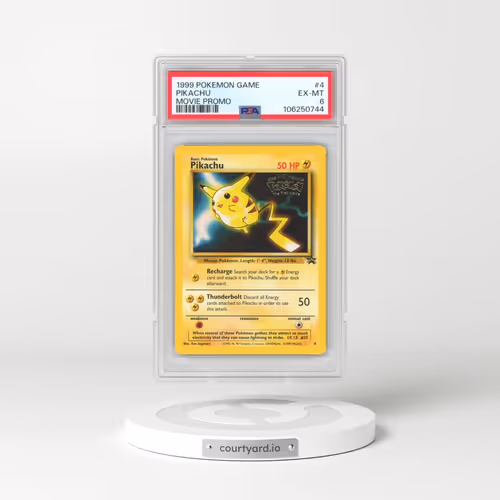 1999 Pokémon Game Movie #4 Pikachu - Movie Promo (PSA 6 EX-MT)