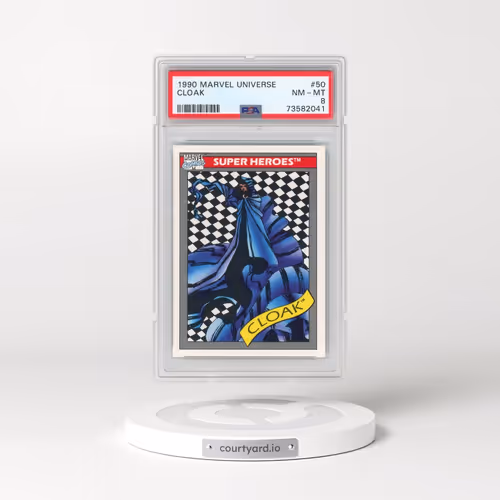 1990 Marvel Universe #50 Cloak (PSA 8 NM-MT)