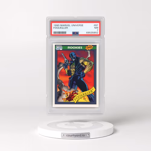 1990 Marvel Universe #87 Foolkiller (PSA 7 NM)