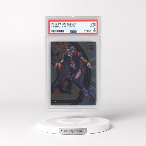 2017 Panini Select #16 Deshaun Watson (PSA 9 MINT)