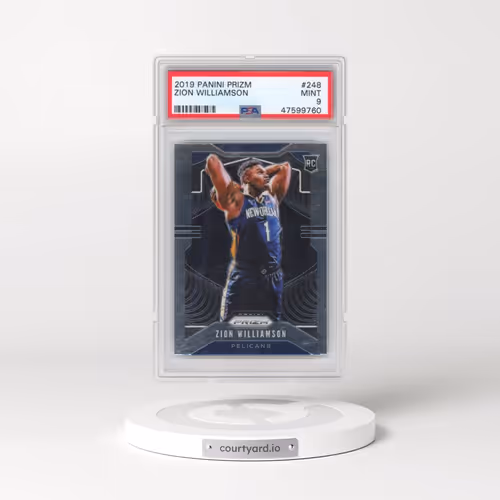 2019 Panini Prizm #248 Zion Williamson (PSA 9 MINT)