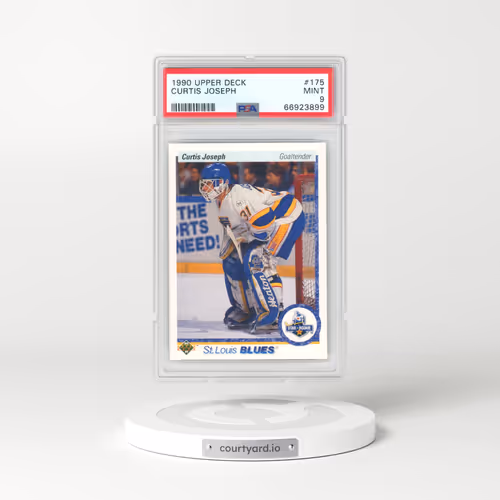 1990 Upper Deck #175 Curtis Joseph (PSA 9 MINT)
