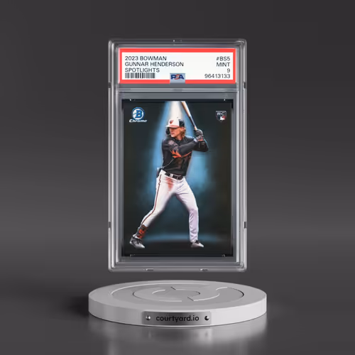 2023 Bowman Spotlights #BS5 Gunnar Henderson (PSA 9 MINT)