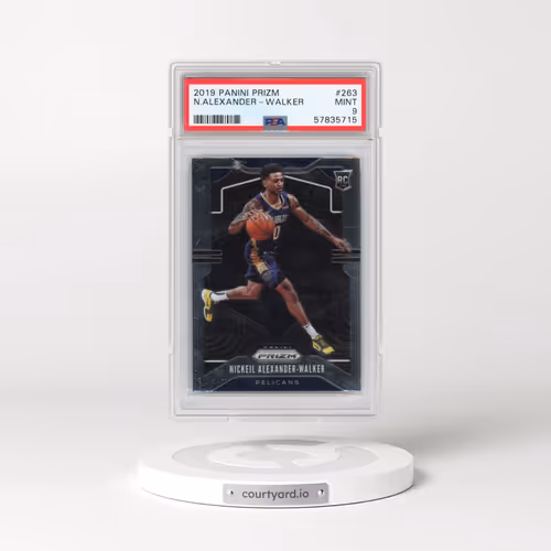 2019 Panini Prizm #263 Nickeil Alexander-Walker (PSA 9 MINT)