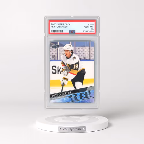2020 Upper Deck #239 Peyton Krebs (PSA 10 GEM MINT)