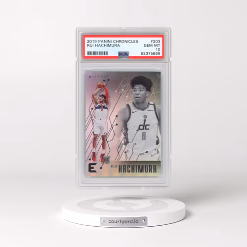 2019 Panini Chronicles #203 Rui Hachimura (PSA 10 GEM MINT)