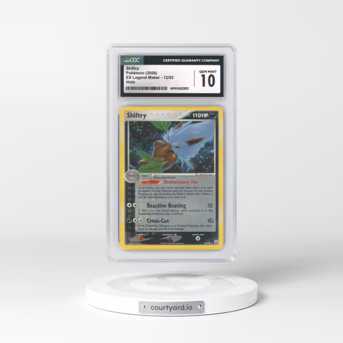 2006 EX Legend Maker #12 Shiftry - Holo (CGC 10 GEM MINT)