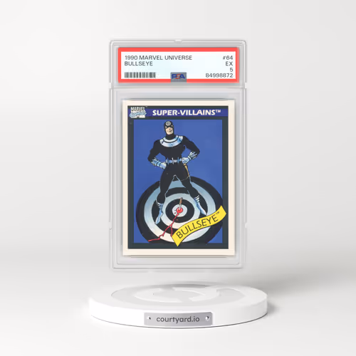 1990 Marvel Universe #64 Bullseye (PSA 5 EX)