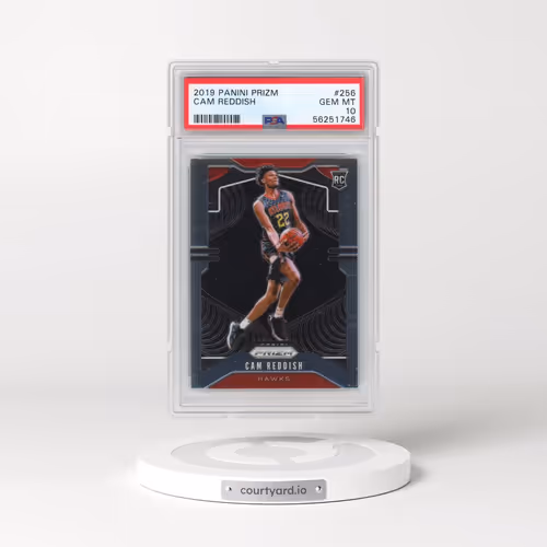 2019 Panini Prizm #256 Cam Reddish (PSA 10 GEM MINT)