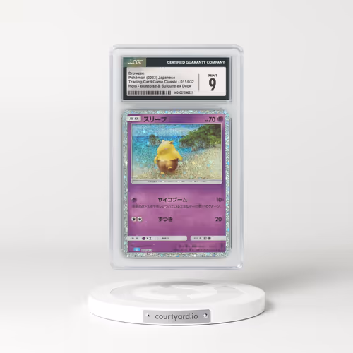 2023 Japanese Trading Card Game Classic #11 Drowzee - Holo (CGC 9 MINT)